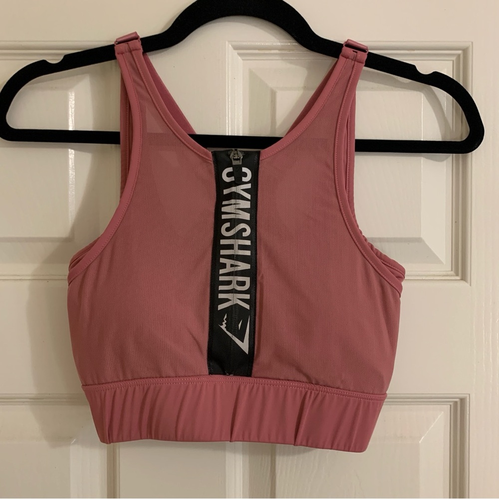 Gymshark Pink Racerback Sports Bra